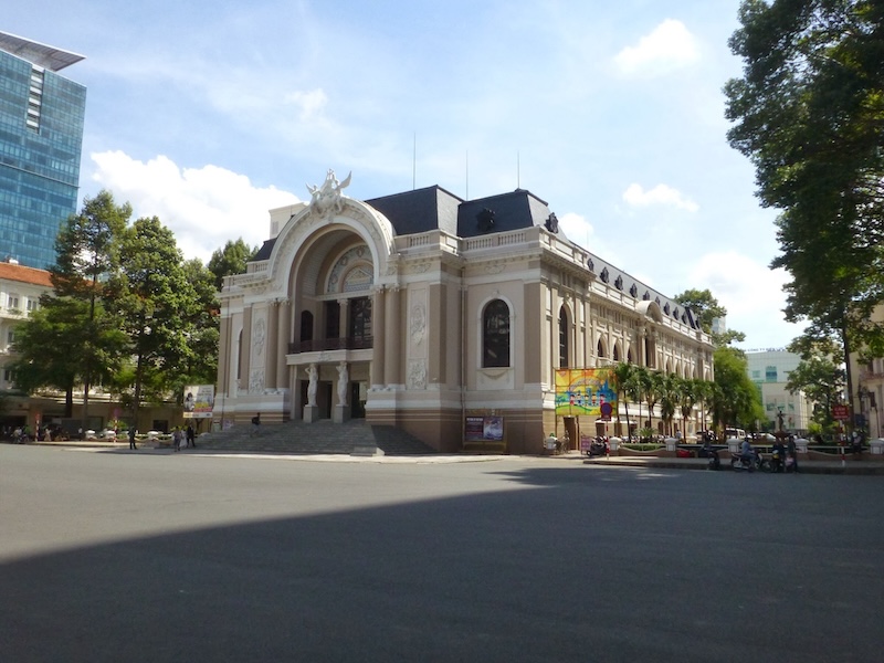 The historic Opera House in Ho Chi Minh City