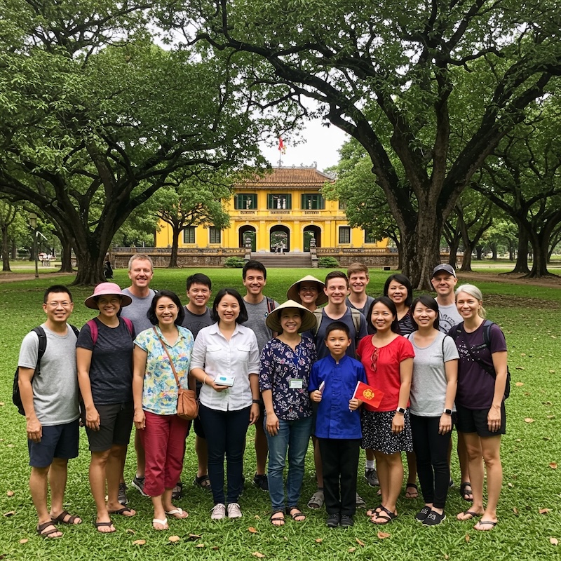 Our dedicated team in Vietnam