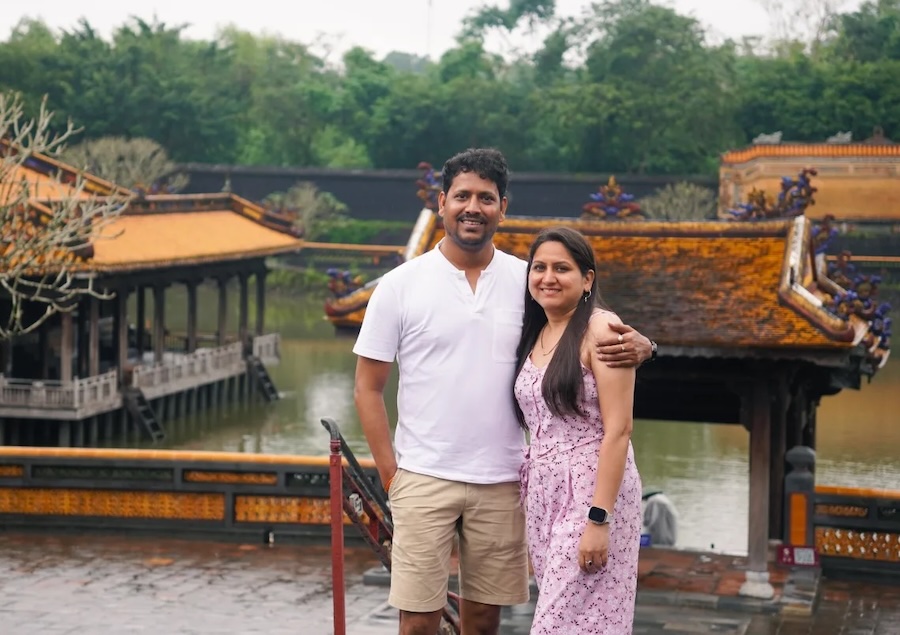 Ancient temple in Hue, Vietnam
